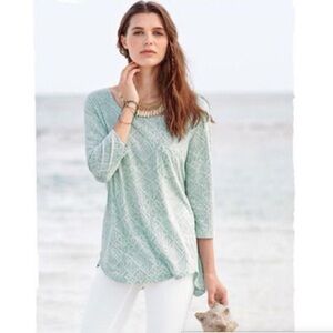Peruvian Connection Moroccan Pima Cotton Tee Medium